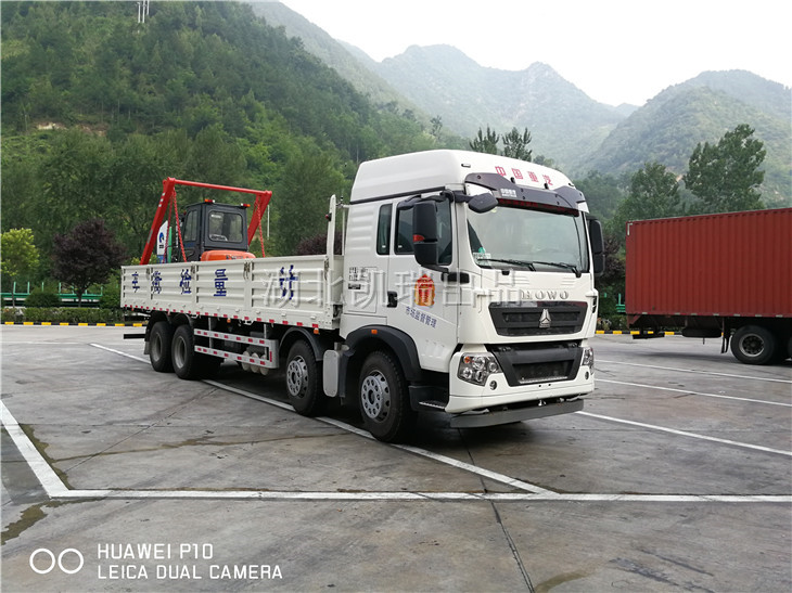 西固計量所購的DWJ5310JJHBB5型計量檢衡車發運(右前) 西固計量所購的DWJ5310JJHBB5型計量檢衡車發運(右前)